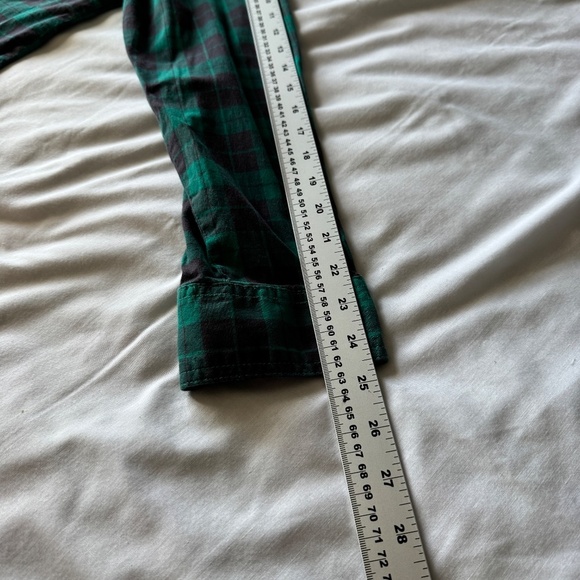 Wrangler Women's Vintage Western Plaid Pearl Snap Shirt Green XXL Rodeo Stampede - Picture 11 of 14